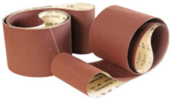 Cinta abrasiva para madera Cinta de papel de lija 2510 x 150 mm - G 100 (5 uds.)