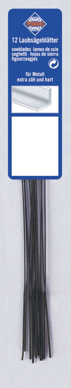 Accesorio para sierras circulares Hojas de sierras para puntas de 130 mm, fuerza 0 - fina para metal, 12 uds.