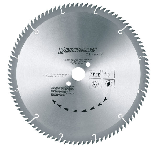 Hoja de sierra circular Hoja de sierra circular HM Classic WZ - 300 x Z96