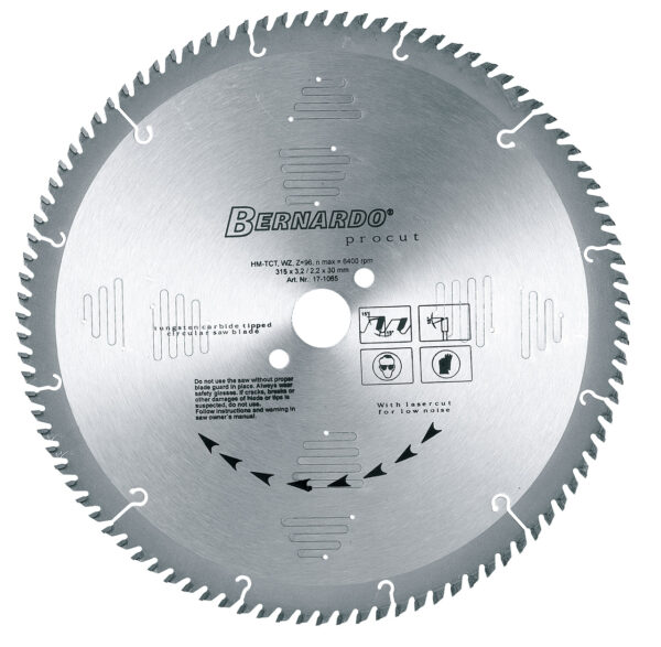 Hoja de sierra circular Hoja de sierra circular HM Procut WZ - 300 x Z96