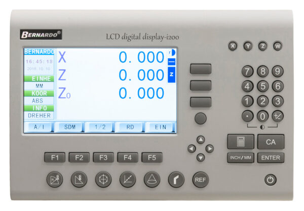 Indicador digitales Visualizador de cotas LCD en 3 ejes i200 LCD