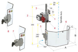 Dispositivo de protección para Máquina de taladrar PTR 04/140