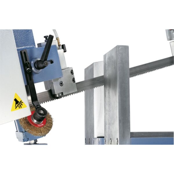 Sierra de cinta para metal con base industrial semiautomática MSB 440 DGH